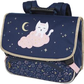 Cartable Chaton 2 compartiments 38x16x34cm EDITIONS OBERTHUR