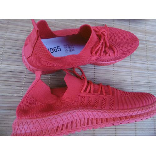 Wo65 Baskets Souples Rouge T 40