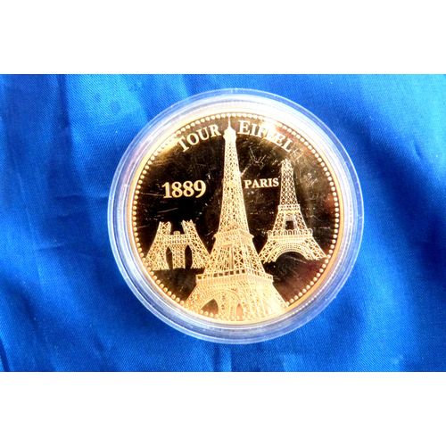 Médaille - Tour Eiffel - Par La Monnaies De Paris - D = 4 Cm