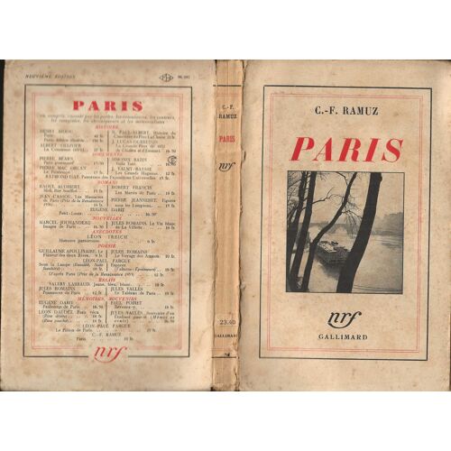 Paris ( Notes D' Un Vaudois )