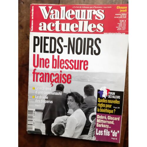 Valeurs Actuelles Du 22 Octobre 2009