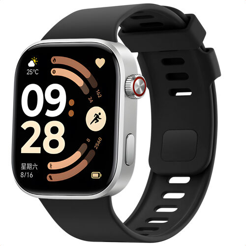 Imoshion Bracelet Silicone Xiaomi Smart Band 9 / 8 Pro / Redmi Watch 6 / 5 / 4 Noir