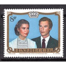 Luxembourg 1981 Mariage Royal Du Grand Duc Yvert N° 986 Neuf**