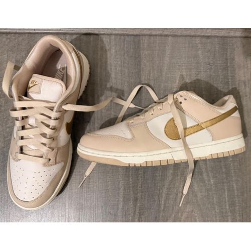 Nike Dunk Low Phantom Metallic Gold Taille 42.5