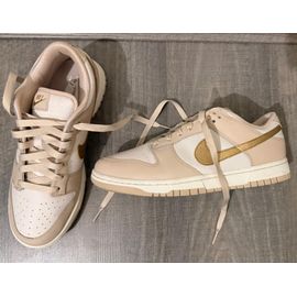 Nike Dunk Low Phantom Metallic Gold Taille 42.5