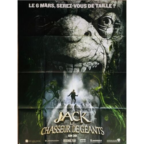 Jack Le Chasseur De Géants - Affiche Originale De Cinéma - Format 120x60 Cm - Un Film De Bryan Singer Avec Nicholas Hoult, Ewan Mcgregor, Bill Nighy, Stanley Tucci, Ian Mcshane - Année 2013