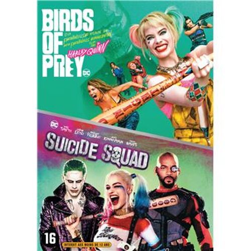 Coffret : 2 Dvd " Birds Of Prey + Suicide Squad " Harley Quinn . Comme Neuf