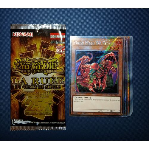Yu-Gi-Oh ! Lot Cartes Rarity Collection 4 La Ruée Du Quart De Siècle (Stampede) (Ra04) 1ère Édition Fr