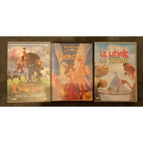 Lot - Disney Hercule - Chasseur De Dragon - Lievre Tortue