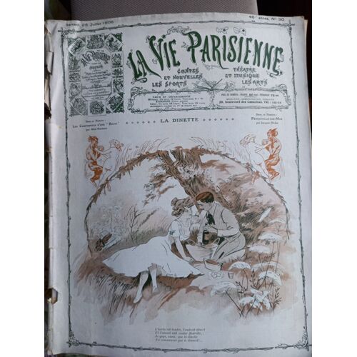La Vie Parisienne N° 30, Samedi 25 Juillet 1908, La Dinette.