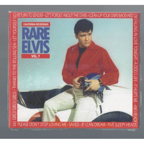 Elvis Presley Rare Elvis Vol. 7 California Recordings Live Et Studio Deluxe Digipack 20 Titres +Bonus Soundboard Sortie En 2012 Édition Limitée 500 Exemplaires Au Monde Sous Blister Très Rare