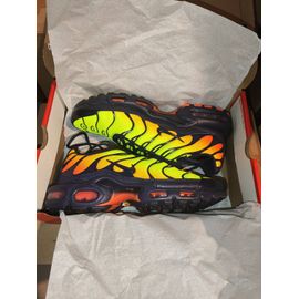 Nike Tn (Air Max Plus)Vert Lime/ Jaune/ Bleu Noircit - 44