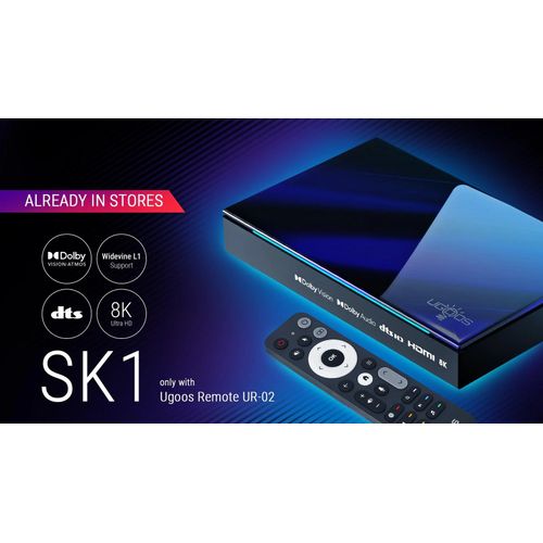 Tv Box 8K Ugoos SK1 - 8GB ram - NEUVE / JAMAIS OUVERTE