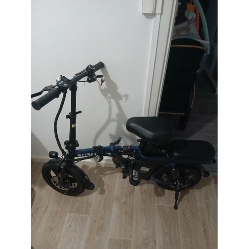 Engwe T14 Vélo Électrique Mini Pliable À Suspension Multiple Avec Moteur De 250w