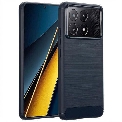imoshion Coque Brushed Xiaomi Poco X6 Pro Bleu foncé