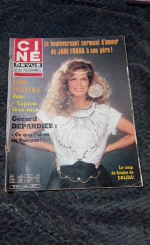 Cine Revue Janvier 1982 Dalida