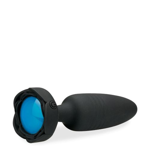 Bijou Anal Silicone Vibrant Va-Et-Vient Automatique Mains Libres Et Lumineux Lumea