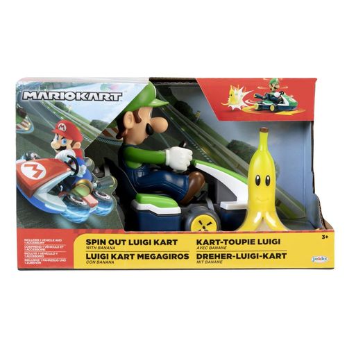 Véhicule Kart toupie Luigi NINTENDO