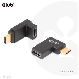 CLUB3D CAC-1528 changeur de genre de câble USB C Noir