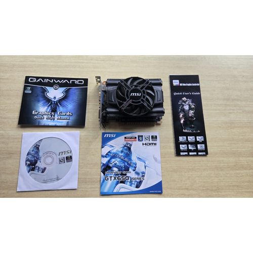 Carte graphique MSI GForce GTX 650 Nvidia