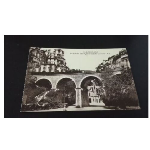 Carte Postale Monaco Monte Carlo Rostan Munier Nice En L'état Sur Les Photos