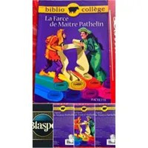 La Farce De Maître Pathelin – Théâtre Médiéval – Biblio Collège – Hachette