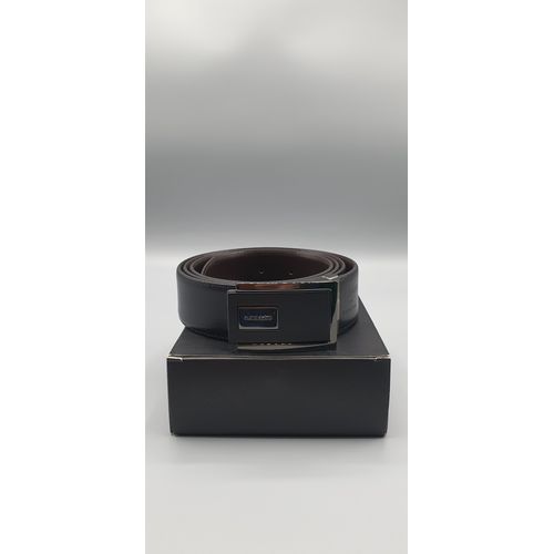Ceinture Noir 100% Cuir Homme Azzaro 110 Cm