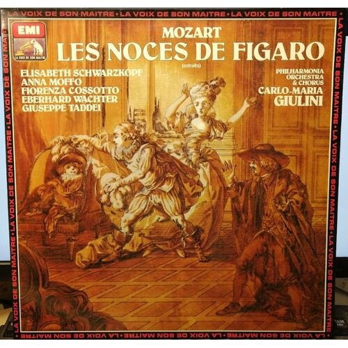 Les Noces De Figaro (Extraits) - Mozart / Elisabeth Schwarzkopf, Anna Moffo, Fiorenza Cossotto, Eberhard Wächter, Giuseppe Taddei, Philharmonia Orchestra & Chorus, Carlo Maria Giulini
