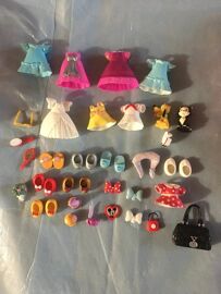vêtements et accessoires pour poupée polly pocket disney minnie ( sans minnie )