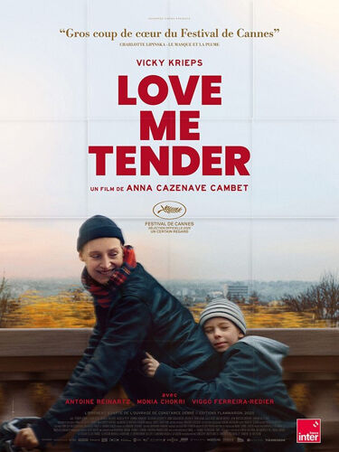 Love Me Tender - Véritable Affiches De Cinéma Pliée - Format 120x160 Cm - De Anna Cazenave Cambet Avec Vicky Krieps, Antoine Reinartz, Monia Chokri - 2025
