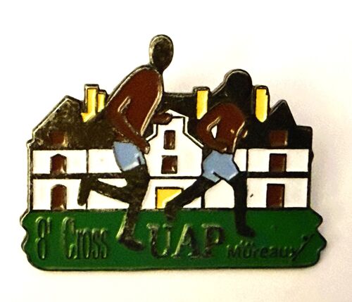 Pins Athlétisme 8ème Cross Assurance Uap Les Mureaux Yvelines 78