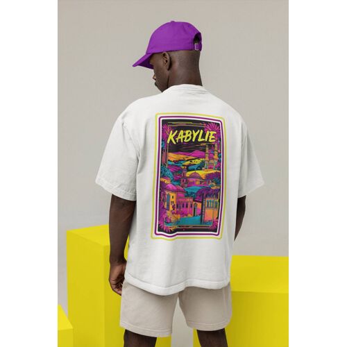 T-Shirt Unisex Blanc Kabylie