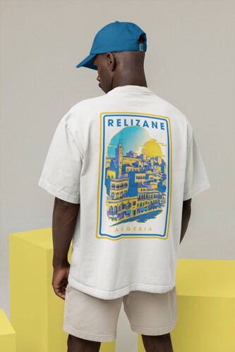 T-Shirt Unisex Blanc Relizane