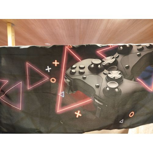 Housse De Couette 140 X 200 + 2 Taies D'Oreillers Personnalisées Au Style Gamer.