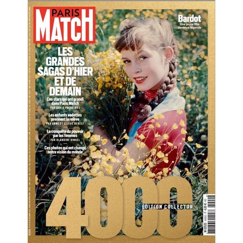 Paris Match N°4000 Du 24 Décembre 2025 - Brigitte Bardot (Edition Collector)