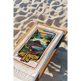 Serviette De Plage - La Reunion 974 01