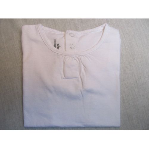 T-Shirt Blanc, 18 Mois