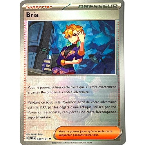 Carte Pokemon Bria 100/131 Pokeball Ev8.5 Pre Evolutions Prismatiques Fr