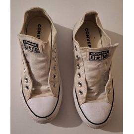 Baskets Plateforme Blanches Converse - 38