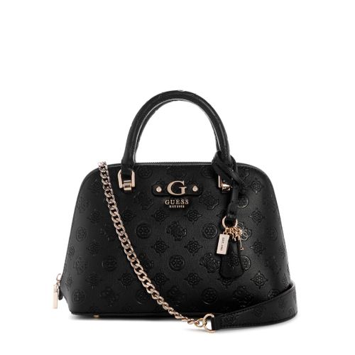 Guess Sac Bandoulière Dita Dome Satchel Black Logo PD760205