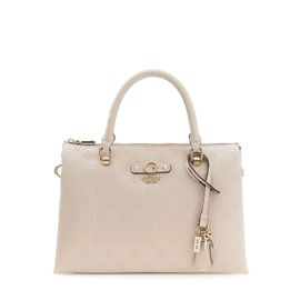Guess Sac Bandoulière Dita Dome Satchel Light Taupe Logo PD760206
