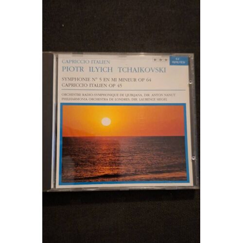 Capriccio Italien Piotr Ilyich Tchaikovski Symphonie 5 Cd