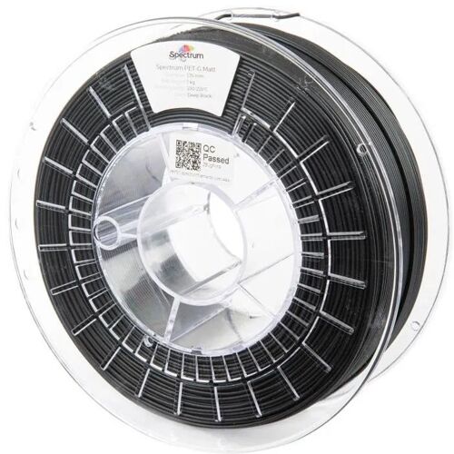 Filament PET-G Mat - FILAMENT - Noir profond - 1.75mm - 1kg - Température d'impression 255°C