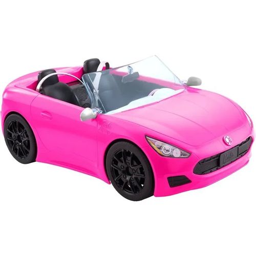 Barbie - Voiture Cabriolet de Barbie - Véhicule poupée mannequin - Dès 3 ans HBT92