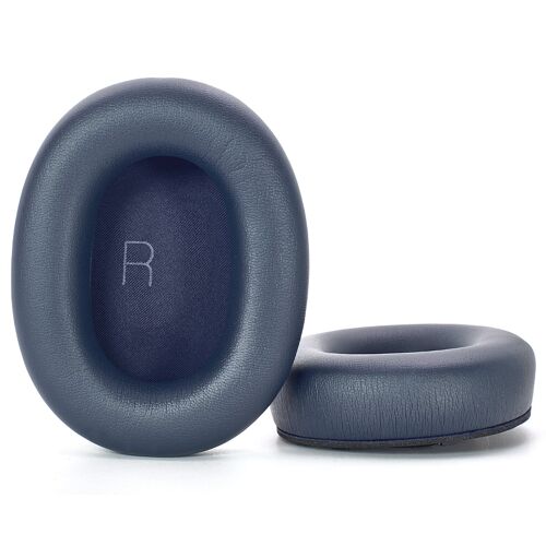 Coussinets de remplacement compatibles avec les casques JBL Tour One M3 - Cuir protéiné de qualité supérieure et mousse à mémoire de forme (2 pièces) Bleu