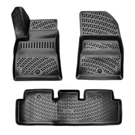 Tapis De Sol - Tesla - Model 3 - Caoutchouc Thermo Hygiénique - Protection 2-4cm - Taille Spéciale