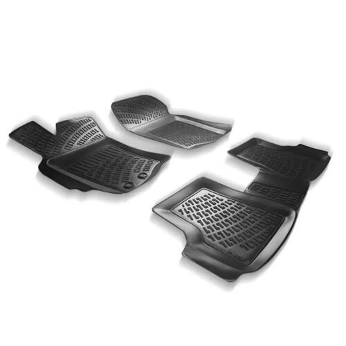 Tapis De Sol - Fiat Albea 2002-2012 - Caoutchouc Thermo Hygiénique - Noir - Protection Optimale