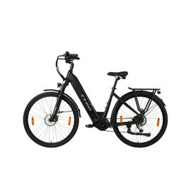 Vélo Électrique Ttgo Zz-28st - Moteur 250 W - Batterie 36 V 20 Ah - Vitesse Maximale 25 Km/H - Autonomie 130 Km - Freins Hydrauliques - Suspension Avant - Noir