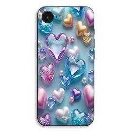 Coque Pour iPhone 16E coeurs colorés Maniacase