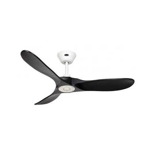 Ventilateur de plafond CasaFan 312231 ECO GENUINO 122 cm moteur blanc/pales noires